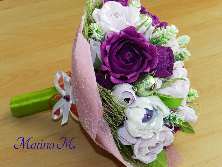 Два ручных букетика!