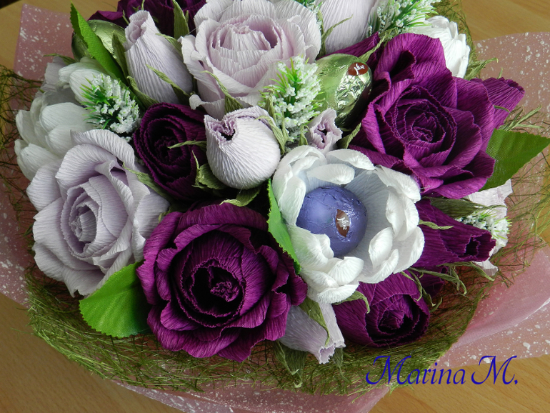 Два ручных букетика!