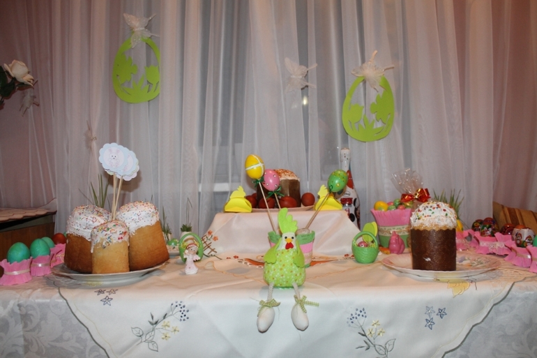 Как мы отмечали Пасху.