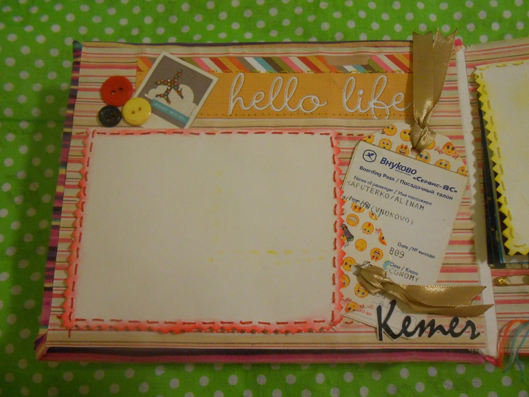 Альбом о путешествии в Турцию