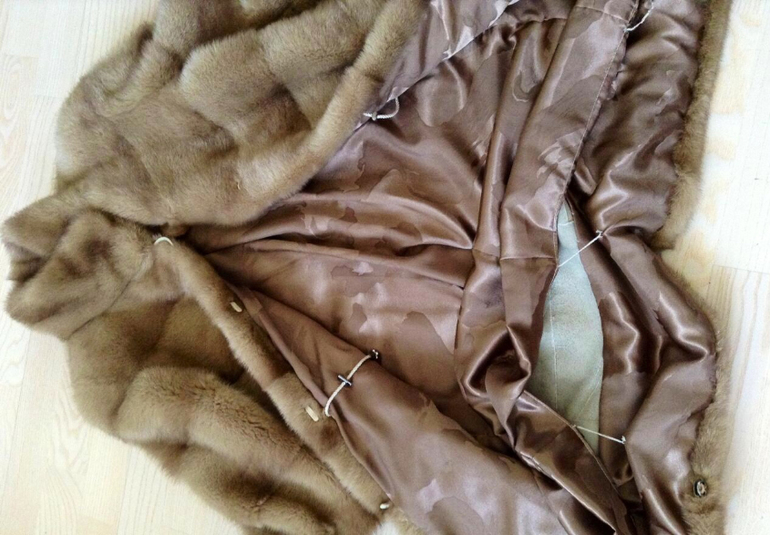 Шуба норка цвет шампань и соболь р. 40-48 цена 45 000