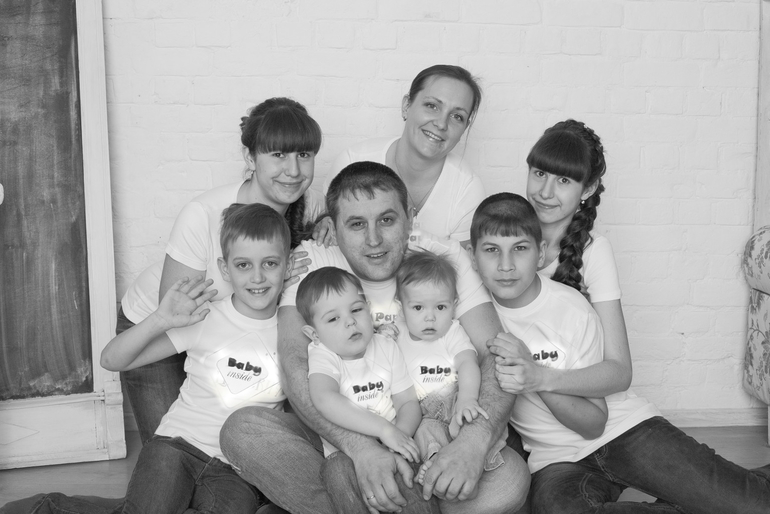 Командный дух в большой семье
