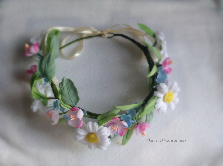 Цветы из шелка