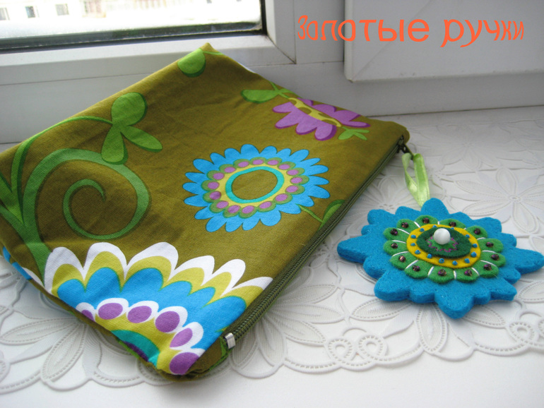 Косметичка "Неземной цветок"