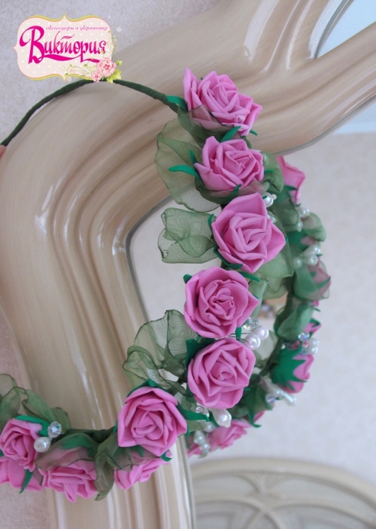 Красота для Вас! Повязочки на голову для девочек, ободки с цветами