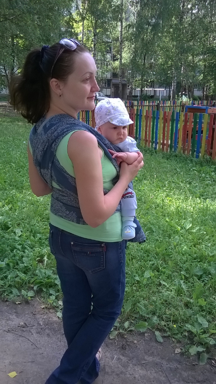 Отзыв о слинг-шарфе Diva Essenza Eclipse Linen