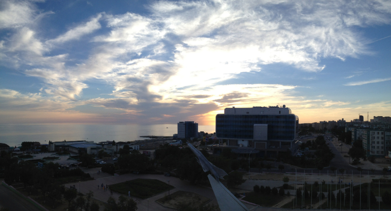 Местами у нас красиво...