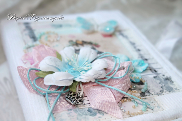 Нежный блокнотик.