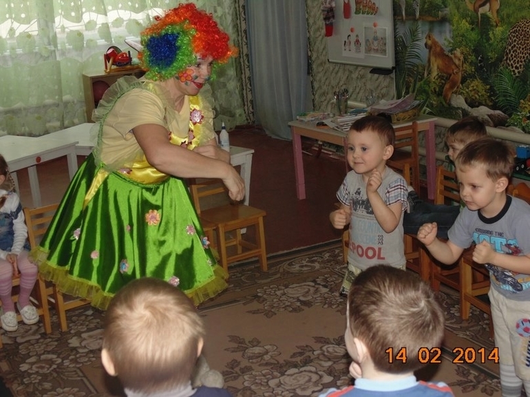Про сад и день рождения друга.