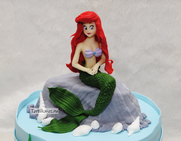 Торт с Русалочкой