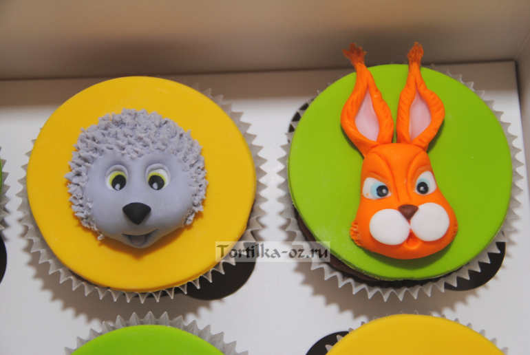 Капкейки Маша и Медведь