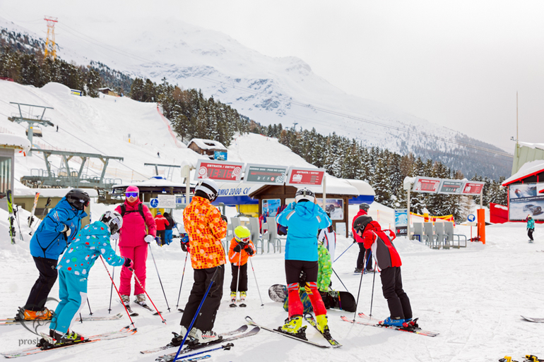 Сборы горнолыжной школы "Кант" или один день В Бормио
