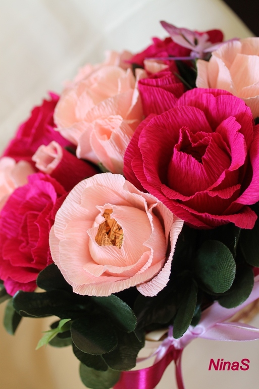 Корзина роз "Кай+Герда="