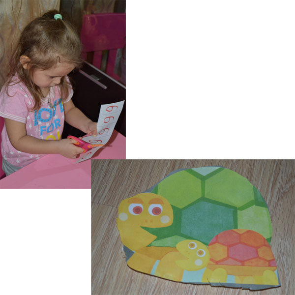 Учим цифры. Цифра 6.