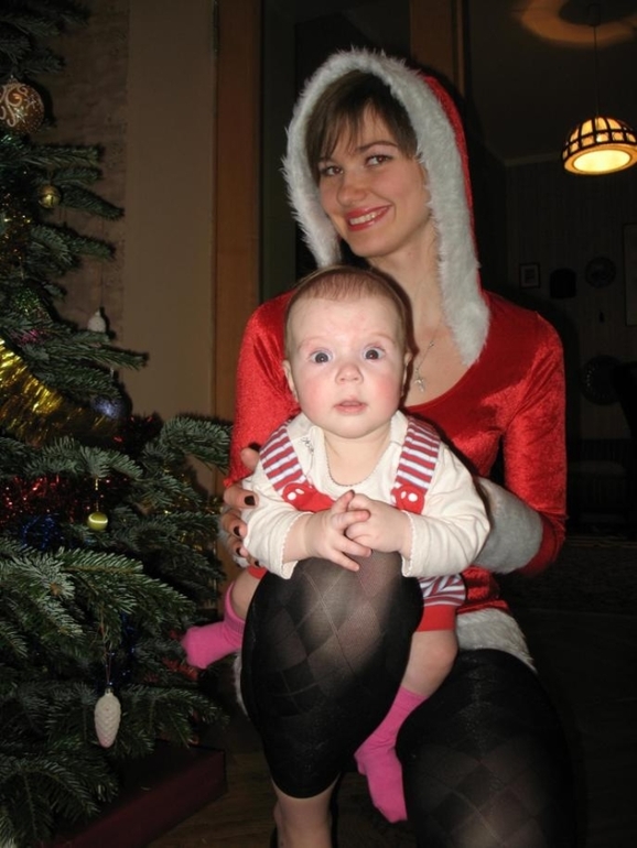 Мои девочки в 6 с половиной месяцев)