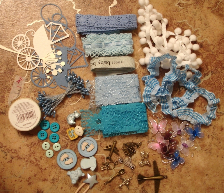 Мой бело-голубой конверт