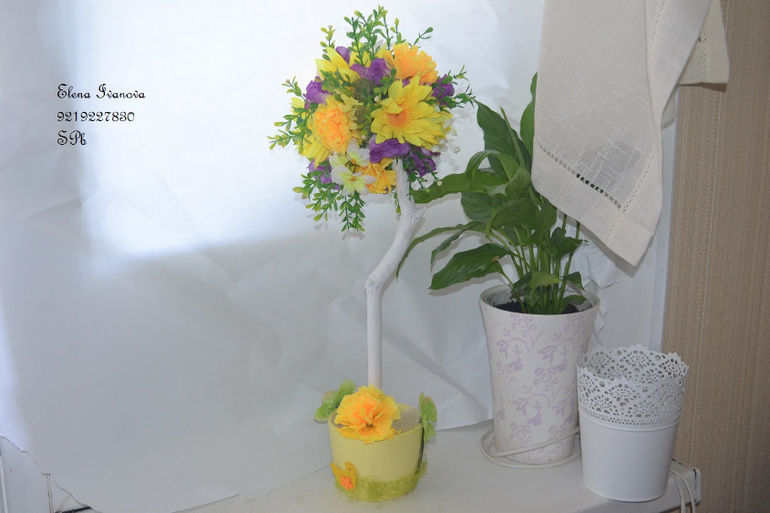 Тоже захотелось человеческий топиарий наваять и чашку