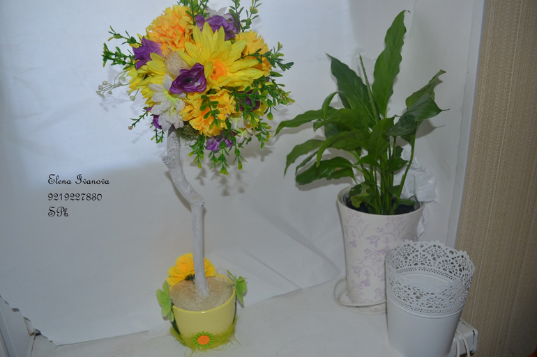 Тоже захотелось человеческий топиарий наваять и чашку