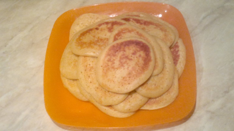 Блинчики на ряженке