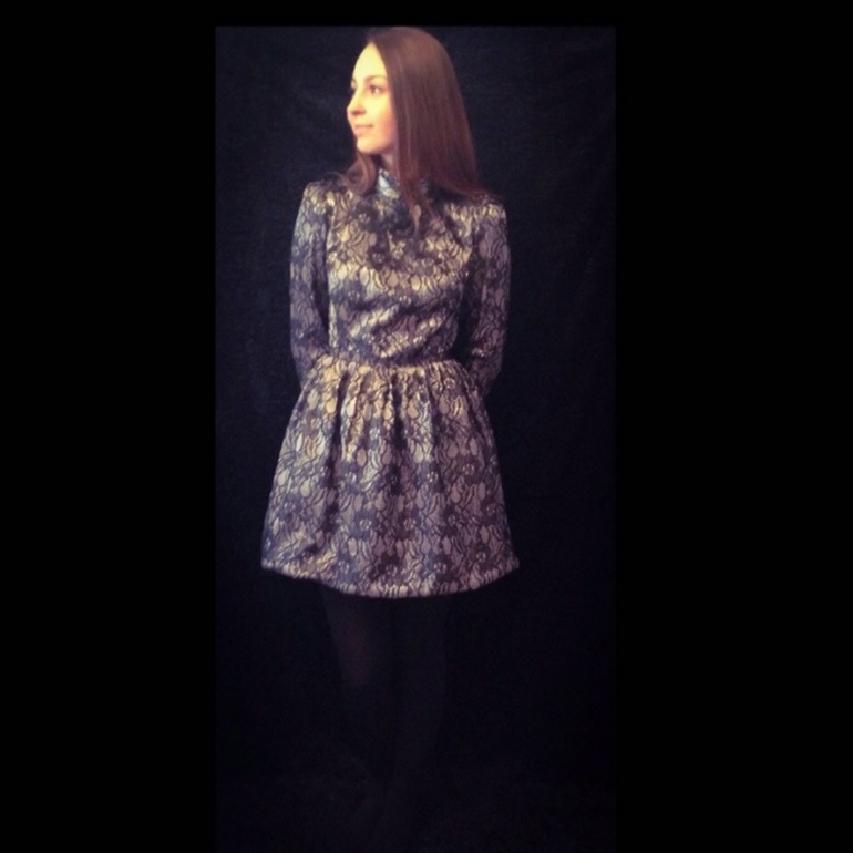 Новое платье кружевной жаккард!МОЕ ЛЮБИМОЕ))))