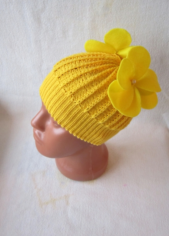 Шапочка Весеннее солнышко )