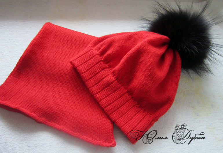 Красный комплект...