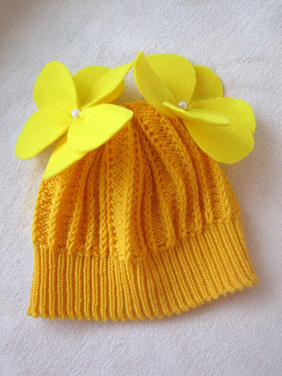Шапочка Весеннее солнышко )