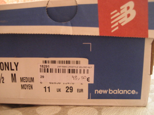 Кроссовки на мальчика NEW BALANCE новые р.29