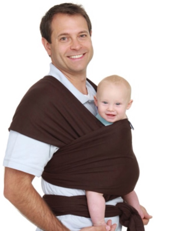 Трикотажный слинг-шарф