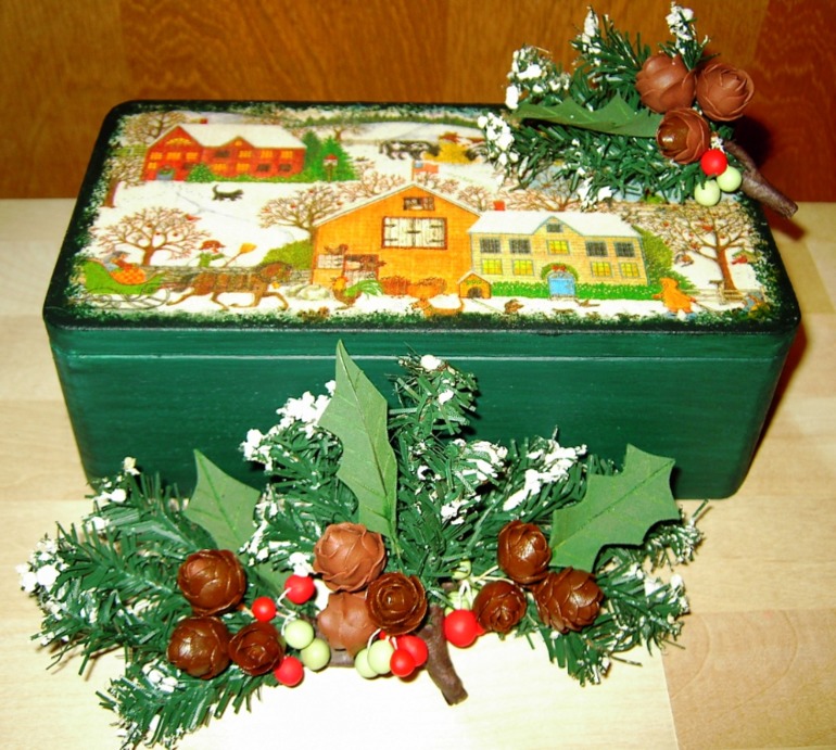 Новогоднее настроение захватило с головой)