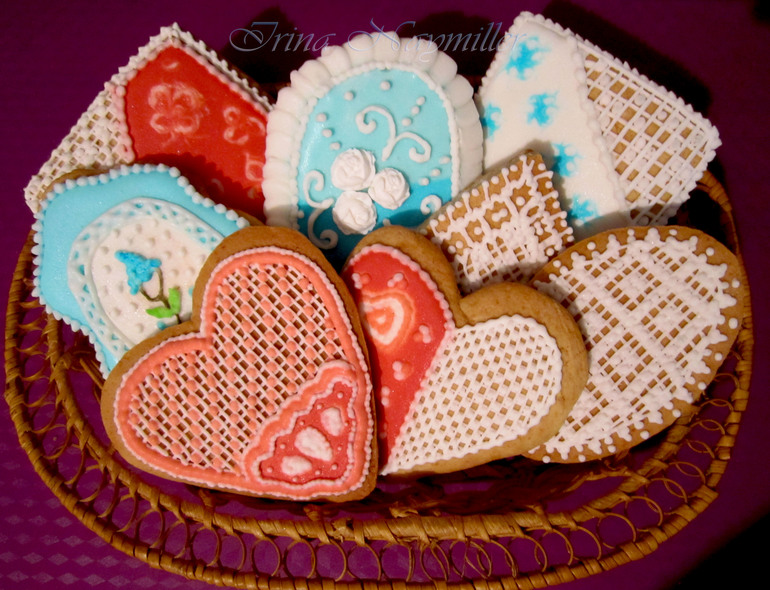 Мои первые расписные прянички