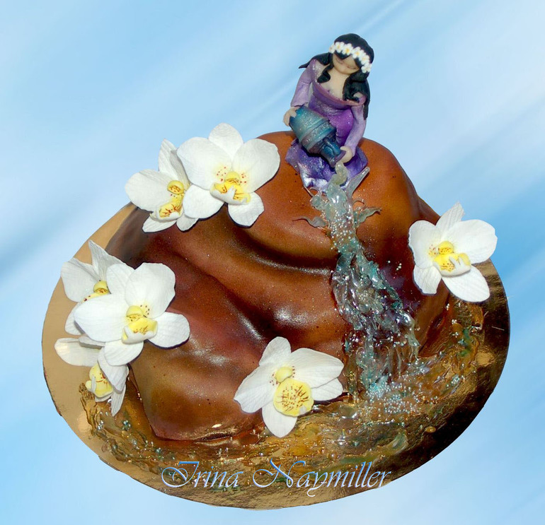 Торт для Водолея женщины