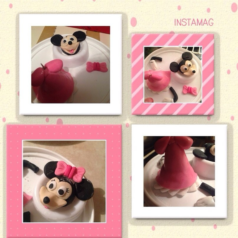 Мои первые фигурки из мастики)