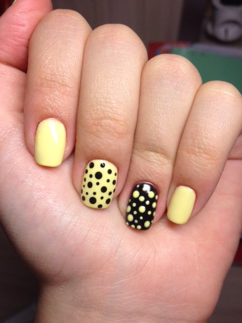 Весна в горошек