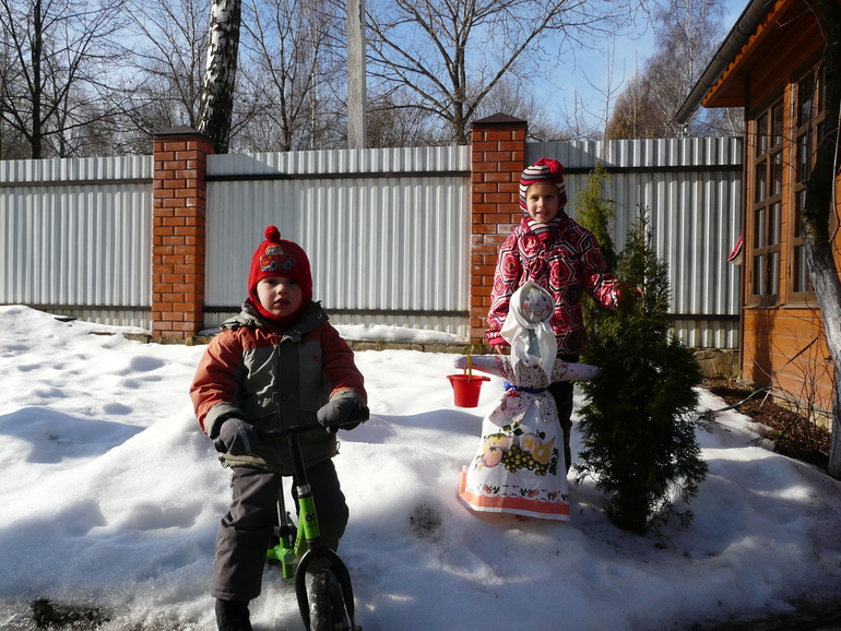 Масленица пришел:) Вот такая красотка получилась!