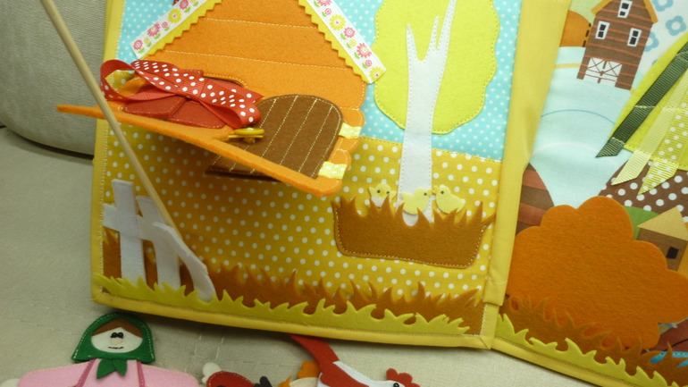 Развивающая книжечка для Ники!