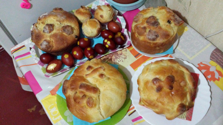 МК от Миши и Ефимки)))))Пасхальные куличи