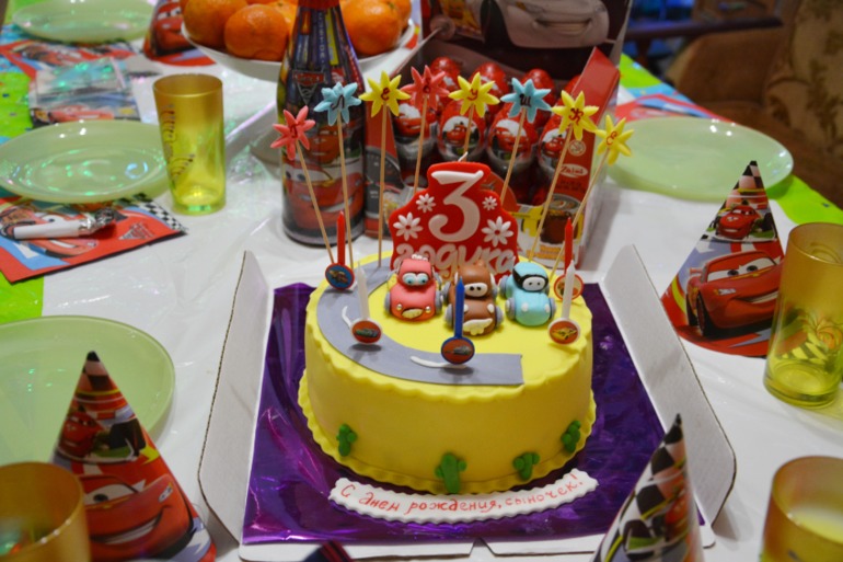 Нашему мальчику 3 годика!!!!