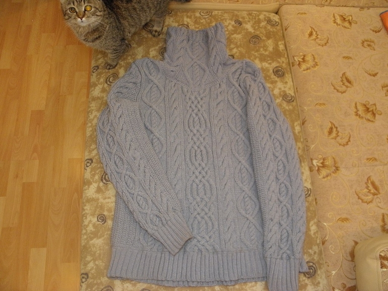 Свитерочки для папы и сыночка