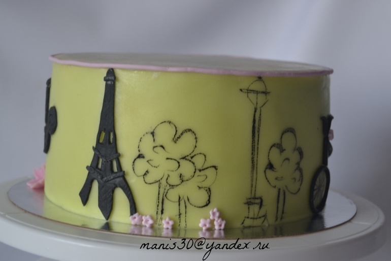 торт для девушки