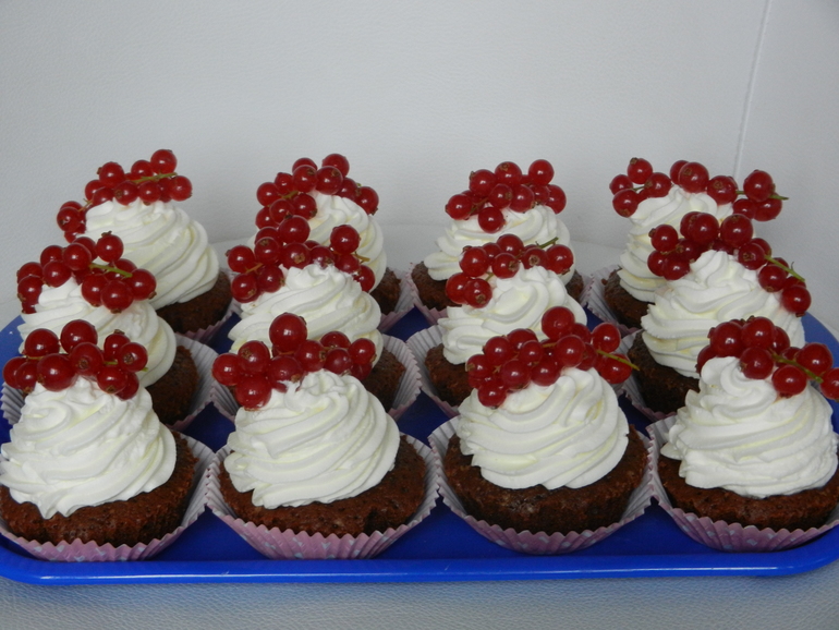 Капкейки кремовые