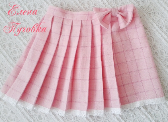 Юбочки в клеточку для моих деточек!
