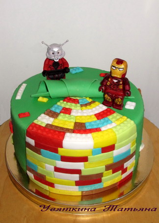 Торт Лего  супергерои