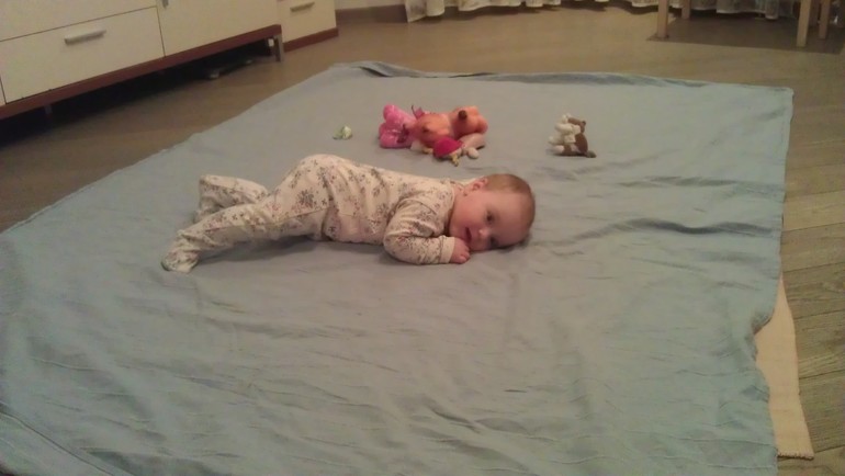 Переехали на пол)