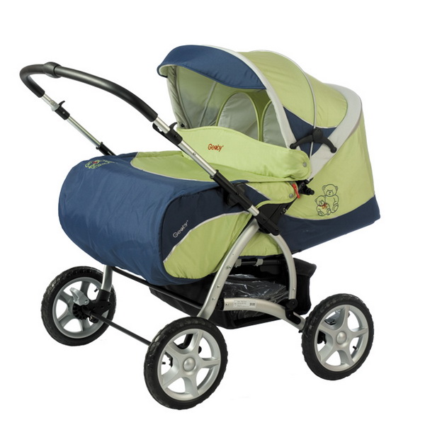 коляска для двойни или погодок Geoby
