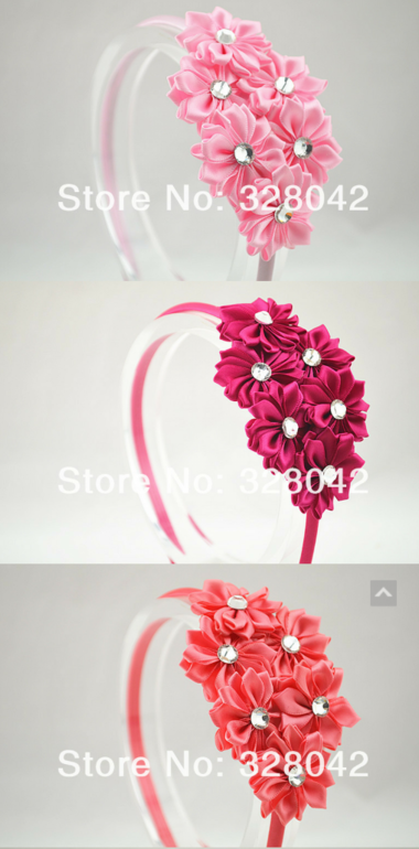 шикарные атласные ободочки, цена 95 руб!