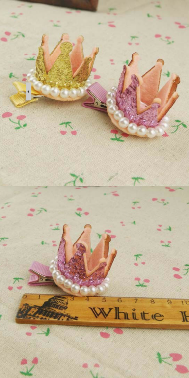 корона принцессе за зажиме, цена 80 руб!