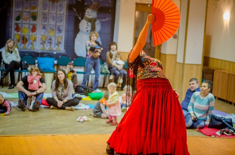 Фотоотчет с концерта Фламенко малышам 0+ в Архангельском 8 февраля