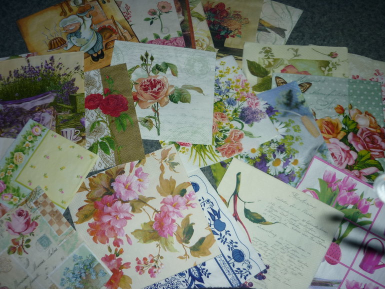 Мой приход бумаги и салфеток