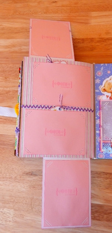 Скрап-альбом "Мой первый год" для маленького мальчика